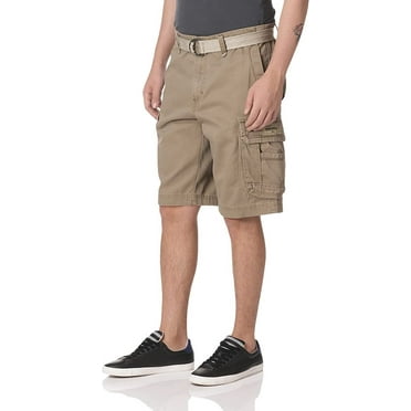 UNIONBAY Men's Survivor Belted Cargo Short-Reg and Big & Tall Sizes, Dugout, 42