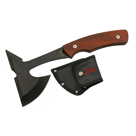 SZCO Supplies 8.75" Wood Handle Small Sport Thrower Camping Hatchet With Sheath