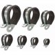 thumbnail image 1 of P-clips Tube S With Rubber Insert Choice: 6mm / 12mm, 10 Pieces, 1 of 1