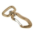 thumbnail image 4 of HEMOTON Swivel Snap Hooks, Swivel Carabiner, Stainless Steel Locking Carabiner Clips For Sports, Luggages, Pets, Keychains, Flag Clips Golden, 4 of 7