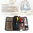 thumbnail image 4 of Tool Roll Bag,36 x 25cm Durable Waterproof Canvas Electrician Roll Up, Hardware Tools Storage Bag, 4 of 9