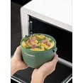thumbnail image 3 of Insulation Bowl Flask Lunch Box Thermal Case Stainless Steel Container Portable Leakproof Insulated Soup Thermos, 3 of 4