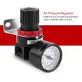 thumbnail image 4 of Nanpu Neumatic Régulateur de Pression d'Air en Alliage d'Aluminium Durable avec Filetage G1/4 et Support de Montage, Large Gamme 0.05-0.85 MPa, Installation Facile pour une Alimentation en Air Stable, 4 of 5