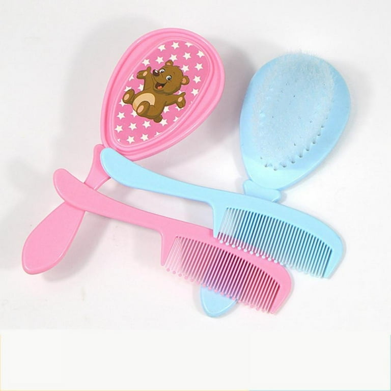 ClueSteps Flat Baby Hair Brush with Baby Comb Very Soft and Smooth - Price  in India, Buy ClueSteps Flat Baby Hair Brush with Baby Comb Very Soft and  Smooth Online In India