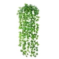 thumbnail image 2 of 2PCS Artificial Hanging Plants Artificial Potted Plants Indoor and Outdoor Vine Garland Flowers Silk Fake Hanging Plants for Living Room Garden Wedding Garland Indoor Outdoor Fake Leaves Decor, 2 of 4