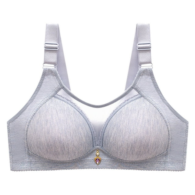 Timegard Womens Wireless Bras with Support and Lift Adjustable Strap Full Coverage Comfortable Everyday Bra