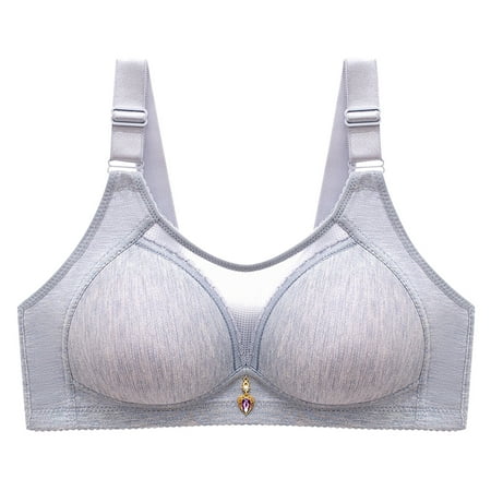 Fesfesfes Bras for Women Wireless Ladies Fashion Bowknot Printing Comfortable Hollow Out Bra Underwear Bras Sport Bras