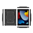 thumbnail image 5 of Jiahe Cover For iPad 9th/8th/7th Generation iPad 10.2 inch Case,Rubber Shockproof Rotation Stand with Pen Holder,Black, 5 of 9