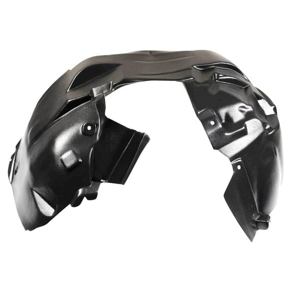 TRQ Front Left Inner Fender Liner Black Drivers Side Fits Select 2015-2018 Jeep Renegade CH1248184