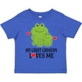 thumbnail image 3 of Inktastic My Great Grandpa Loves Me Boys Boys Toddler T-Shirt, 3 of 5