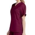 thumbnail image 5 of ScrubZone by Landau Unisex V-Neck Scrub Top, Style 71221, 5 of 5