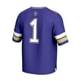 thumbnail image 3 of GameDay Greats #1 Purple James Madison Dukes Lightweight Collegiate Football Fashion Jersey, 3 of 4