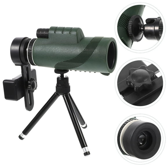 UNOMOR Compact Telescope for Adults with Wide Field of View for Hiking 1 Set