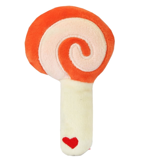 Piruleta de peluche para mascotas, resistente a las mordeduras, rechinar los dientes, aliviar el aburrimiento, juguetes interactivos para masticar perros, suministros para mascotas