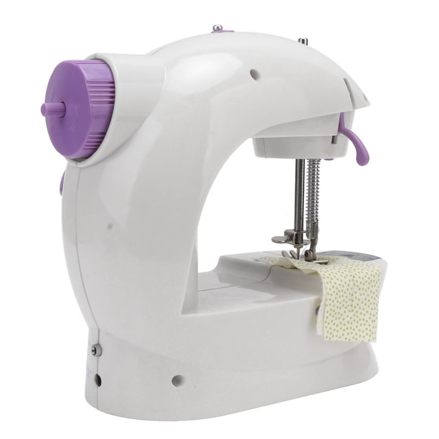 Portable Electric Sewing Machine, Mini Sewing Machine Multipurpose Compact Structure Save Space Easy To Use for DIY Crafts US Plug 110V,EU Plug 220V