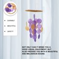 thumbnail image 1 of KAKOWELY 1Ud Campana De De Bambú Y Conchas Para Morada, 1 of 7
