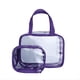 thumbnail image 3 of Unisex Transparente para Adolescentes, Mochilas de Gran Capacidad, Traje de 3 Piezas, Bolsa Multifuncional Portátil, B, 3 of 6