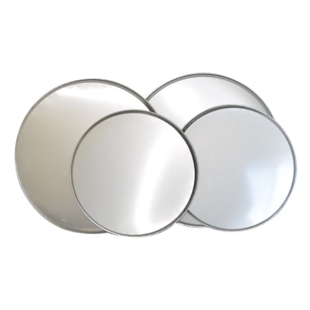 Range Kleen Silver, Round, Stove Burner Covers - Set of 4
