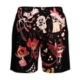 thumbnail image 4 of Hazbin Hotel Mens Board Shorts Summer Swim Trunks Quick Dry Beach Swimwear Bathing Suit Swim Shorts with Compression Liner And Pockets, 4 of 7