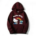 thumbnail image 5 of Hello Kitty Ice Cream Party Unisex Hoodie Cartoon Fashion Couple Oversized Sweatshirt Tops Spring Autumn Pullover ZR, 5 of 5