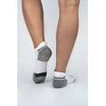 thumbnail image 3 of OTECKA Unisex Basic Performance Ankle Socks with Moisture-Wicking - Cushion Comfort Ankle Socks, White, Large-X-Large, 3 of 4