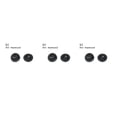 thumbnail image 4 of crativent Embouts Isolants pour Écouteurs de Remplacement, Protection pour Écouteurs Noirs G 3Ensemble, 4 of 6