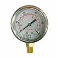 thumbnail image 2 of Manómetro Dial de presión Acero inoxidable Alta precisión Resistente a impactos Anti sobrecarga 1/4in para petróleo ANGGREK Otros, 2 of 7