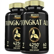 Tongkat Ali for Men 200:1 Extract 4250mg - 4 Months Supply - 7 High Concentrated Ingredients for Male - Support Energy, Muscle, Stamina