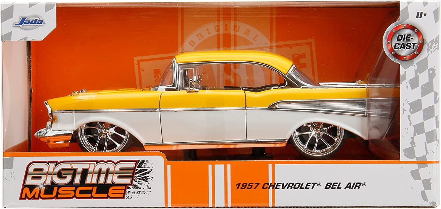 ビッグタイムマッスル - 1957 シボレーベルエア(ベージュ) ビッグタイムマッスル - 1957 シボレーベルエア(ベージュ