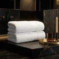 thumbnail image 2 of Ample Decor Hand Towel Set of 2 100% Cotton 18X28 inch - Christmas White, 2 of 6