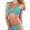 001_Sky Blue, variant on Lroveb Bikini Sets for Women Two Piece Bathing Suit Swimsuit High Waist Set 2 Piece Swimsuit