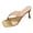 Gold, variant on Rokment Kitten High Heels Flip Flops Dress Slides Sandals for Women Ladies 2026 Summer Fashion Casual Leather Open Square Toe Thong Slip on Dressy Pumps Wide Feet Black Size 6.5