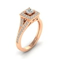 thumbnail image 3 of 1/2 Carat TW Women's Diamond Engagement ring in 10k Rose Gold (H-I, I1), 3 of 5