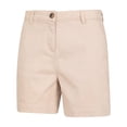 thumbnail image 3 of Mountain Warehouse Womens Bay Chino Natural Shorts, 3 of 4