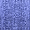 thumbnail image 1 of Ahgly Company Machine Washable Indoor Square Abstract Blue Modern Area Rugs, 7' Square, 1 of 4