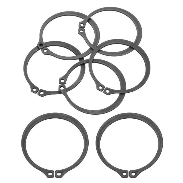 5 Pack 2 1/4" Internal Retaining Ring Circlip, 65 Mn Spring Steel Internal Circlip Snap Rings C-Clips, Black