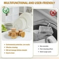 thumbnail image 3 of 6Pcs Bamboo Dish Brush Head Soft Sisal Bristle Dish Natural Washing Brush Head Eco-Fri y22227, 3 of 6