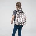 thumbnail image 5 of Naloa Christmas Dachshund Print Lightweight DayBackpack Suitable for school, work, shopping, travel, etc., 5 of 5