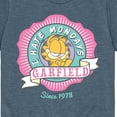 thumbnail image 3 of Garfield - I Hate Mondays Badge - Toddler And Youth Short Sleeve Graphic T-Shirt, 3 of 5
