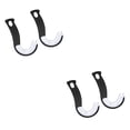thumbnail image 2 of Monstrate 2 Pieces Ring Pull Can Opener Grip Nails Opening Tool Ring-Pull Hook Bar J Shape Jar Pulling Protecting Kitchen Non-slide Beer 15x9x0.8cm 2piezas Monstrate CBP584294, 2 of 5