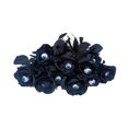 thumbnail image 1 of veasfak 10Pcs Halloween Artificial Roses with Eyeballs Floral Arrangements Props Novelty Black, 1 of 9