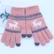 thumbnail image 1 of Guantes de Punto de Invierno con Dedos Completos y Mangas Largas Suaves para Mujer, 1 of 5