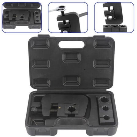 Hydraulic Hose Crimper Tool Kit A/C Hose Fittings Crimping Set Hand Repair-Tool