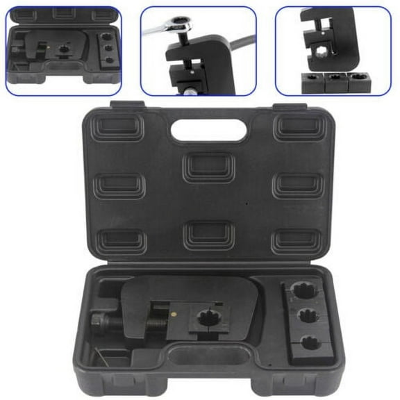 Hydraulic Hose Crimper Tool Kit A/C Hose Fittings Crimping Set Hand Repair-Tool