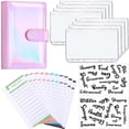 thumbnail image 1 of Visland 1 Set Budget Planner Loose Leaf Waterproof PVC Binder Undated Schedule Book for Office, 1 of 1