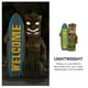 thumbnail image 3 of EeaseMX Figura hawaiana de resina, adorno hawaiano, decoración hawaiana decorativa, estatua hawaiana, 3 of 7