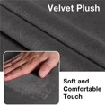 thumbnail image 4 of Ottoman Slipcovers Stretch Ottoman Cover Footrest Footstool Slipcover Anti-Slip Foot Stool Cover Machine Washable Soft Rectangle Furniture Protector for Living Room Bedroom, 4 of 9