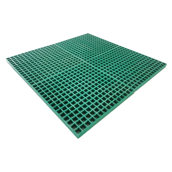 1.9FT*1.9FT Fiberglass Grille FRP Grating Rectangular Green