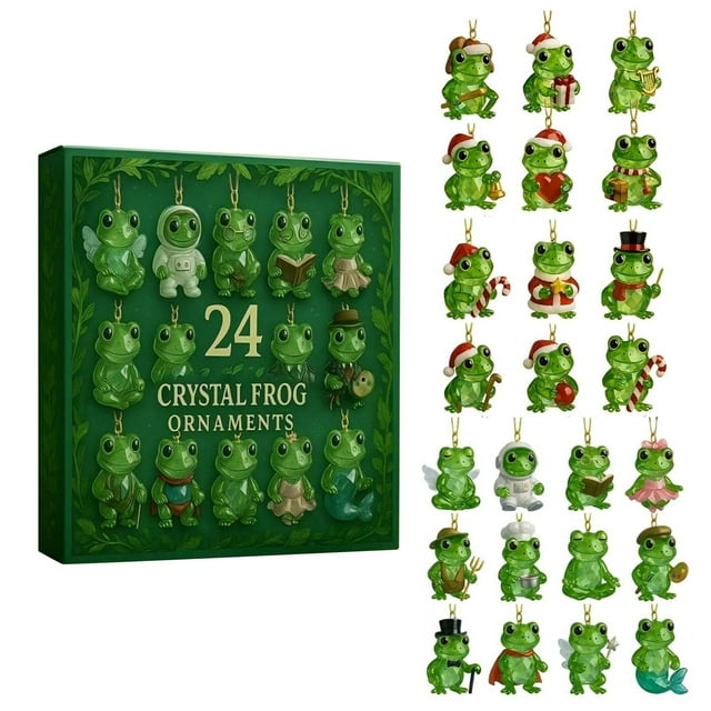 24 Day Advent Calendar with Exclusive Animal Surprises for Festive Holiday Countdown Celebration