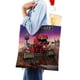 thumbnail image 4 of Dinotrux Bolso de tela con estampado de lienzo para mujer, bolsa de compras reutilizable y estética, con cremallera interior, regalo para mujer, 35 × 40 cm., 4 of 6